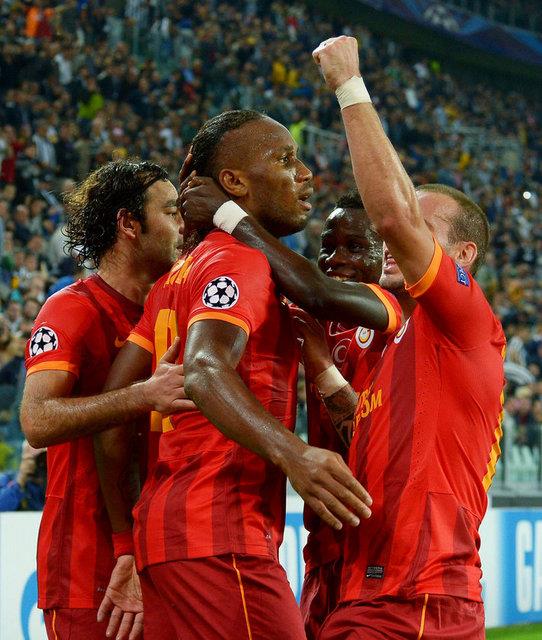 2-2 berabere sonra biten Juventus-Galatasaray man talya basnnda geni yer buldu.