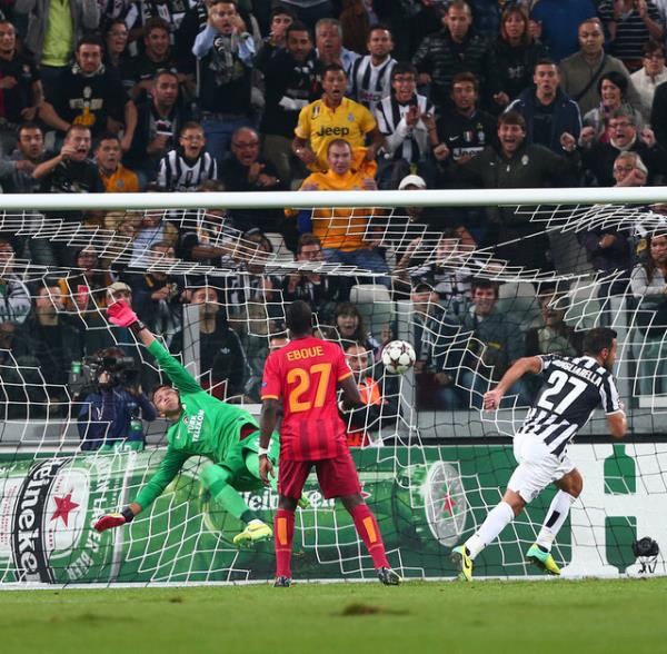 2-2 berabere sonra biten Juventus-Galatasaray man talya basnnda geni yer buldu.