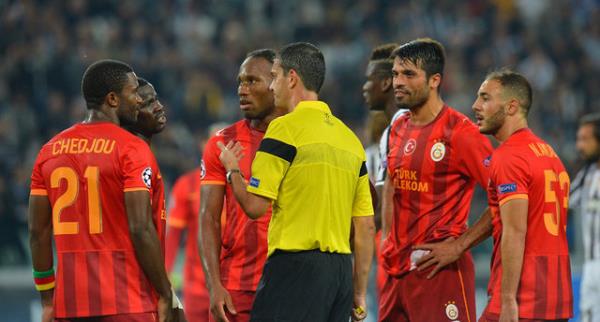 2-2 berabere sonra biten Juventus-Galatasaray man talya basnnda geni yer buldu.