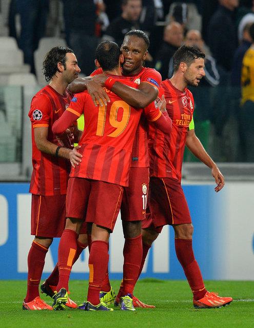2-2 berabere sonra biten Juventus-Galatasaray man talya basnnda geni yer buldu.