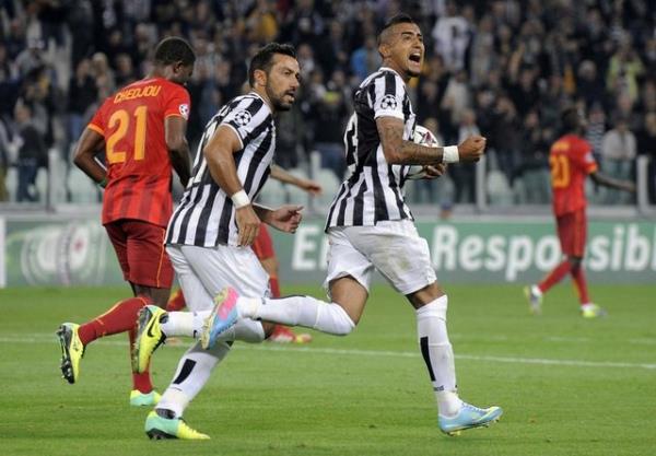 2-2 berabere sonra biten Juventus-Galatasaray man talya basnnda geni yer buldu.