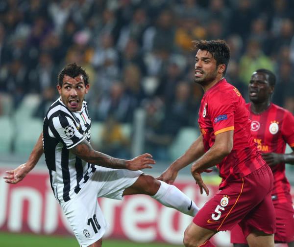 2-2 berabere sonra biten Juventus-Galatasaray man talya basnnda geni yer buldu.