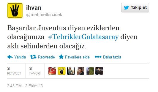 Galatasaray deplasmanda talyan devi Juventus ile 2-2 berabere kald. Matan sonra Twitter'da ma ile ilgili ilgin yorumlar geldi.
