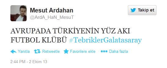 Galatasaray deplasmanda talyan devi Juventus ile 2-2 berabere kald. Matan sonra Twitter'da ma ile ilgili ilgin yorumlar geldi.