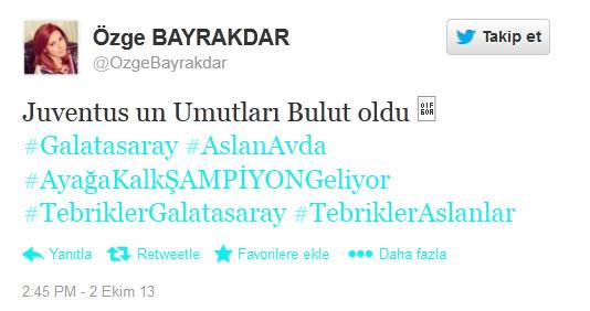 Galatasaray deplasmanda talyan devi Juventus ile 2-2 berabere kald. Matan sonra Twitter'da ma ile ilgili ilgin yorumlar geldi.
