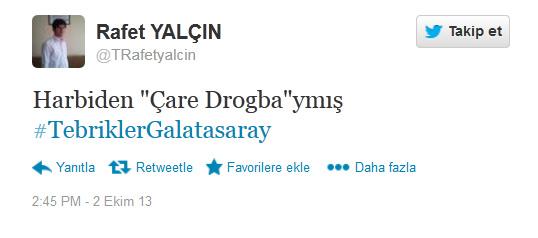 Galatasaray deplasmanda talyan devi Juventus ile 2-2 berabere kald. Matan sonra Twitter'da ma ile ilgili ilgin yorumlar geldi.