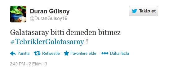 Galatasaray deplasmanda talyan devi Juventus ile 2-2 berabere kald. Matan sonra Twitter'da ma ile ilgili ilgin yorumlar geldi.