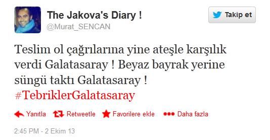 Galatasaray deplasmanda talyan devi Juventus ile 2-2 berabere kald. Matan sonra Twitter'da ma ile ilgili ilgin yorumlar geldi.