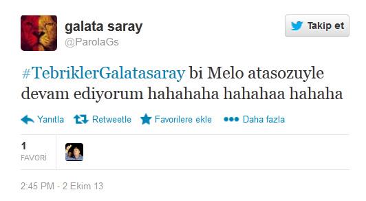 Galatasaray deplasmanda talyan devi Juventus ile 2-2 berabere kald. Matan sonra Twitter'da ma ile ilgili ilgin yorumlar geldi.