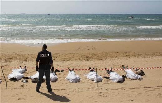 talya'da tekne facias: Onlarca l