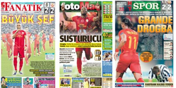 Gazetelerin spor manetleri