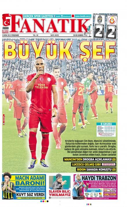 Gazetelerin spor manetleri