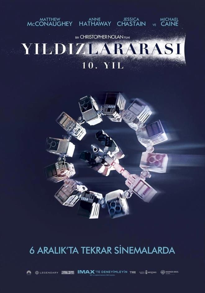 YILDIZLARARASI    Christopher Nolan?n dll filmi Yldzlararas (Interstellar), yeniden vizyona giriyor. Teknik bilgisi ve becerisi yksek olan Cooper, geni msr tarlalarnda iftilik yaparak geinmektedir; amac iki ocuuna gvenli bir hayat sunmaktr. Onlarla yaayan Bykbaba Donald ocuklara gz kulak olurken, henz 10 yandaki kz Murph artc bir zekaya sahiptir.    Gemite brakt biliminsan kariyerini zleyen Cooper'un karsna bir gn beklenmedik bir teklif kar ve ailesinin, dahas insanln gvenlii iin zorlu bir karar almas gerekir...