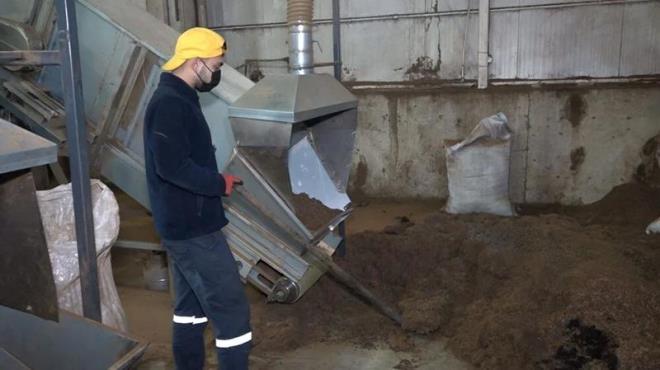 Rize Belediyesi tarafndan Organize Sanayi Blgesi'ne kurulan mangal kmr fabrikasnda ayn atl olan p ksm, ilenerek geri dnme kazandrlyor. lk nce pelet olarak karmza kan ay p, sonrasnda ortaya kan karbon sayesinde kmr haline gelirken, svs ile organik gbre olarak kullanlyor. te yandan ilem srasnda meydana kan metan gaz da tesise enerji olarak kazandrlyor. ayn fabrikasyon aamasnda kullanlmayan ve ay p olarak adlandrlan ksm, bu sayede yeni bir gelir kapsna dntrlyor.