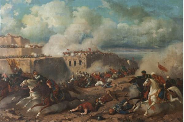 Osmanl saraynda maa balanan ressamlarn varl teden beri bilinir. lk akla gelen saray ressamlar olarak Fatih Sultan Mehmet'in talya'dan davet ettii Gentile Bellini, II. Abdlhamit zamannda yine talya'dan gelen Fausto Zonaro ve Sultan Abdlaziz'in yakndan ilgilendii Polonyal ressam Stanislav Chlebowski'yi sayabiliriz. Bu ressamlarn eserleri TBMM Milli Saraylar tablo koleksiyonunda yer alyor.