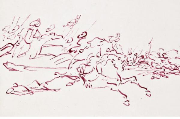 ddiann sahibi sanat tarihisi mer Faruk erifolu, iddiasn yle aklyor: "izimler krmz mrekkeple filigranl kda yaplmtr. Sultan'n serbest, hareketli ve akc el yazs ile desenlerinin izgileri arasnda karakteristik benzerlikler grlmektedir.