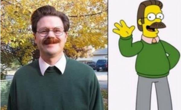 izgi film karakterlerine benzeyen insanlar