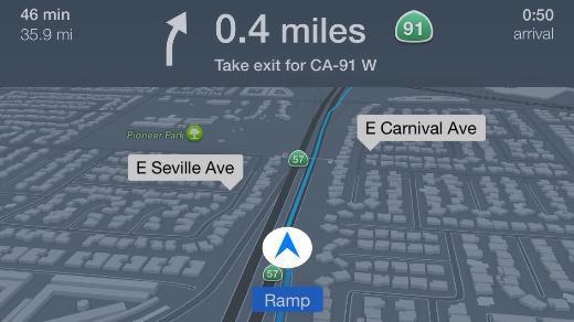 <p><b>Harita uygulamasnda gece modu</b></p>  Gece otomobil kullanrken harita uygulamasna ihtiya duydunuz. Ancak iPhonuzun ekran  gznz olabilir. iOS 7 ile bu durumu ortadan kalkt.  Artk harita platformu daha koyu bir arabirime sahip olabiliyor. stelik bunu iOS aygtnzda yerleik olan ortam  sensrnden yararlanarak otomatik olarak yapyor.