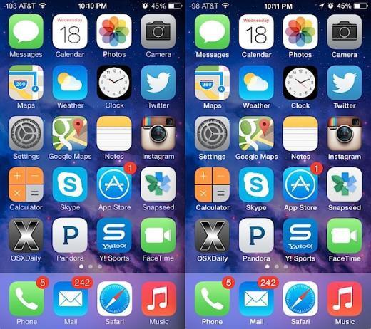 <p><b>kon isimlerini belirgin hale getirme</b></p>  Ana ekrandaki ikon isimlerinin kalnlaarak daha belirgin olmasn istiyorsanz artk Ayarlar > Genel Ayarlar > Eriilebilirlik blmnden 'kaln yaz'y aktifletirebilirsiniz.