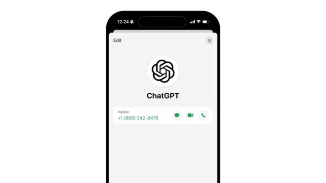 WHATSAPP'TA CHATGPT NASIL KULLANILIR?    18 Aralk 2024 aramba gnnden itibaren yapay zeka kullanclar, ChatGPT ile WhatsApp zerinden kolayca iletiim kurabiliyor.    Bunun iin tek yapmanz gereken, (+1-800-242-8478) numarasn rehberinize kaydetmek.