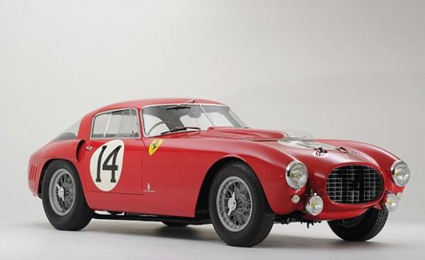 1953 Ferrari 340/375 MM Berlinetta 'Competizione' by Pininfarina - 12,812,800 dolar (2013)