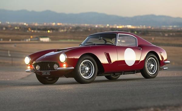 1960 Ferrari 250 GT SWB Berlinetta 'Competizione' by Carrozzeria Scaglietti 8,140,000 dolar (2013)