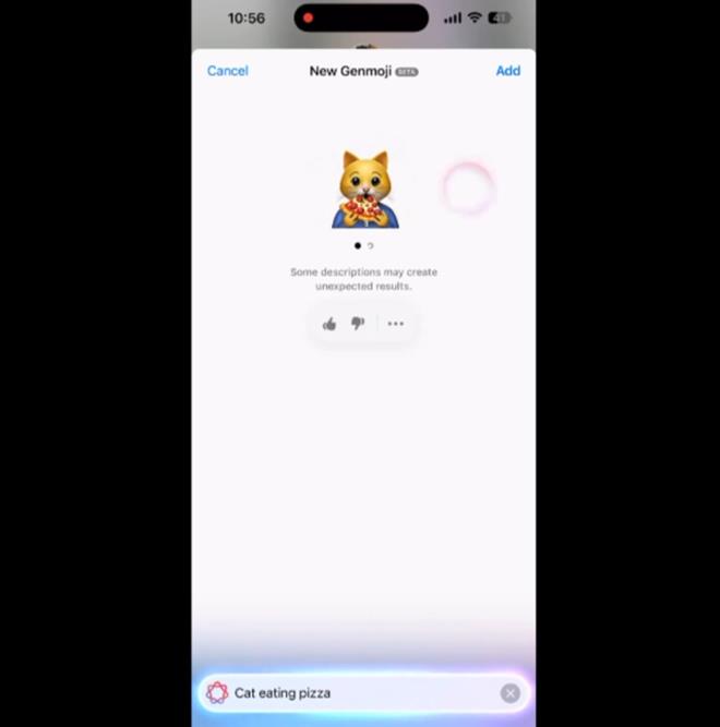 7- Kendi emojinizi yaratn    OS 18.2'de Genmoji, zel emojiler tasarlamanza olanak tanr! Yaratclnzn umasna izin verin ve daha nce hi olmad gibi benzersiz emojilerle kendinizi ifade edin.