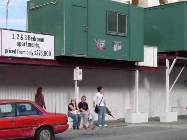 Mhendis ve mimarlarn tasarladklar 'ilgin' ev, i yerleri gibi yaptlar, normalin dnda olunca insanlar etkileyebiliyor.