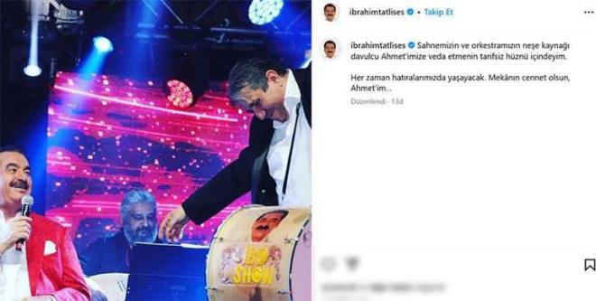 21 kilo verdiini aklayan brahim Tatlses, ?Diyet yapyorum, 21 kilo verdim. Biraz nce lahmacun geldi, ufak bir para ok srar ettiler diye yedim. Ekmek yemeyi kestim. Peynir ve yumurta. Kebap, lahmacun yok. Canm gidiyor ama ne yapaym? Kaldrn diyorum, biraz nce bunu kaldrmadlar. En son 20 seneye yakn oldu ben kendimi tutal. Kebapsz hayat m olur? Onlarsz olamam. Bir sre ara verdim sadece." demiti.