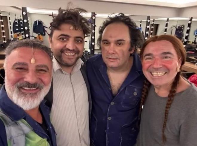 SON PAYLAIMI 24 GN NCE...    Oyuncu inasi Yurtsever, Cengiz Bozkurt ve Engin Gnaydn ile yer ald fotoraf "Gzel Dostluklar" notu ile paylamt.