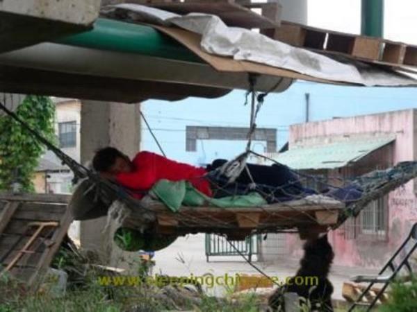 Youn tempoya dayanamayan insanlarn uykuya yenik dtkleri anlar grenleri glmsetti