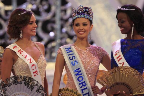 Dnyann drt bir yanndan 127 adayn katld 63. Dnya Gzellik Yarmas'nn birincisi Filipinli gzel Megan Young oldu.