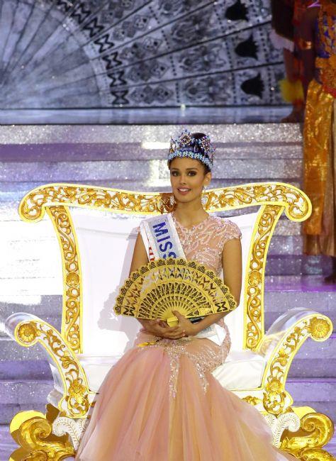 Dnyann drt bir yanndan 127 adayn katld 63. Dnya Gzellik Yarmas'nn birincisi Filipinli gzel Megan Young oldu.