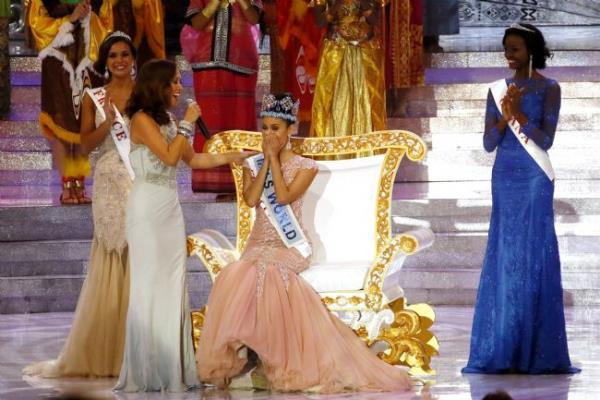 Dnyann drt bir yanndan 127 adayn katld 63. Dnya Gzellik Yarmas'nn birincisi Filipinli gzel Megan Young oldu.