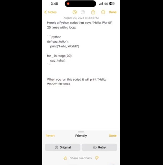 7. YEN YAZIM VE DZENLEME ARACI    Yazl ieriklerle uraanlar iin harika bir haber! Apple?n yeni yazm arac, hem metin yazmay hem de dzenlemeyi ok daha kolay hale getiriyor.