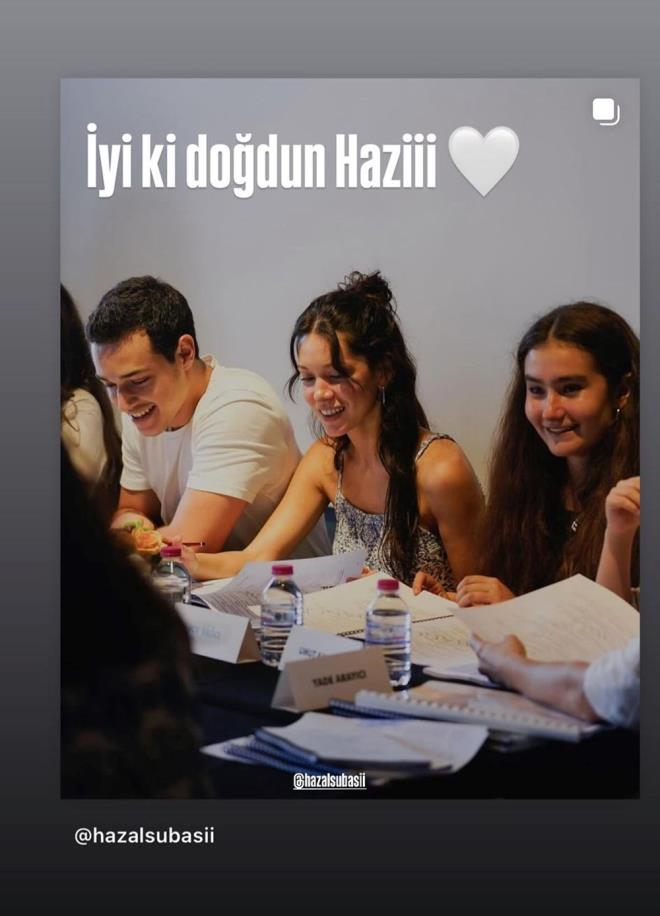 "Y K DODUN"    Dizinin Cemo'su Kaan Mirac Sezen ise Suba'na "yi ki dodun Hazi" diye seslendi.