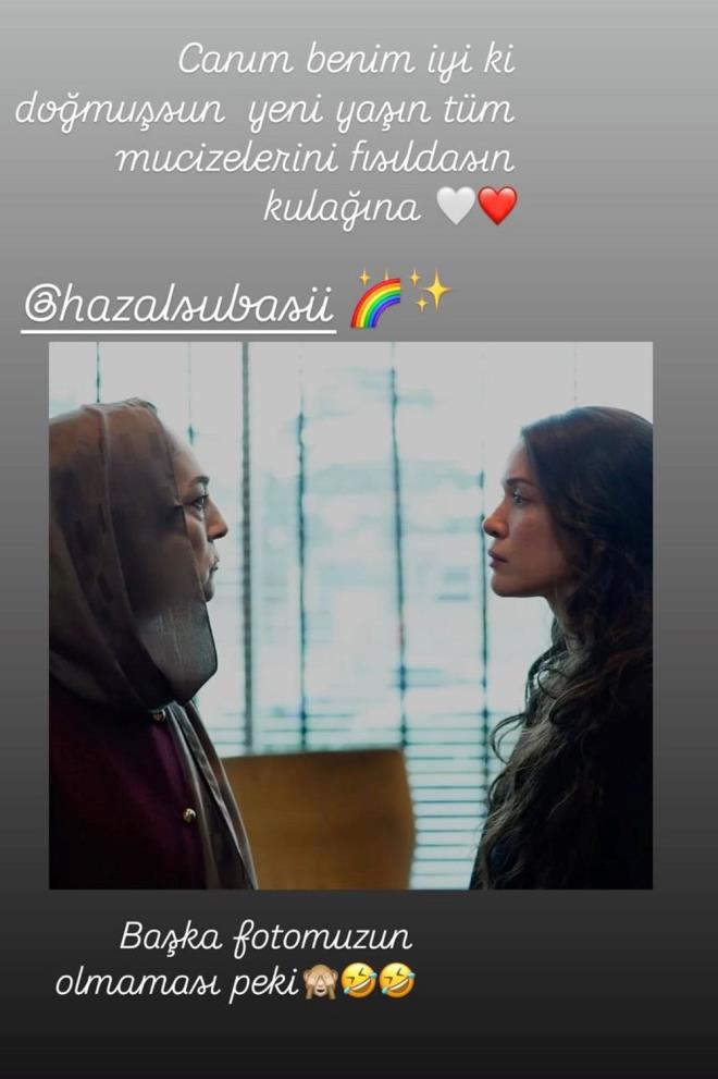 "CANIM BENM Y K DOMUSUN"    Sahipsizler'in Pervin'i Sreyya Kilimci ise Suba'nn yeni yan "Canm benim iyi ki domusun. Yeni yan tm mucizelerini fsldasn kulana" szleriyle kutlad.