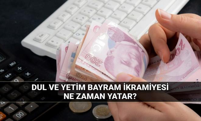 Dul ve yetim maandan faydalananlara bayram ikramiye demeleri yaplyor. kramiye demeleri hak sahiplerinin hisse oranlarna gre hesaplanyor. Bayram ikramiyeleri kiinin tahsis numarasna gre deniyor. Dul ve yetim bayram ikramiyeleri ne zaman yatar? te, tutarlar...