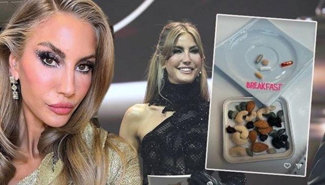 KAHVALTI TABAI GNDEM OLDU    nl sunucu ve oyuncu ala kel, getiimiz aylarda paylat kahvalt tabayla adndan sz ettirmiti. Sosyal medya hesabnda zaman zaman yediklerine ve yapt egzersizlere yer veren kel, "kahvalt" notuyla paylam yapmt.    kel'in paylat kahvalt taba, kuruyemilerden ve ilalardan oluuyor.