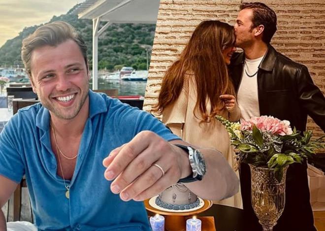 Uzun yllardr ak yaayan oyuncu Tolga Sarta ile tasarmc Zeynep Mayruk, 27 Haziran 2024'te eme'de dnyaevine girdi.