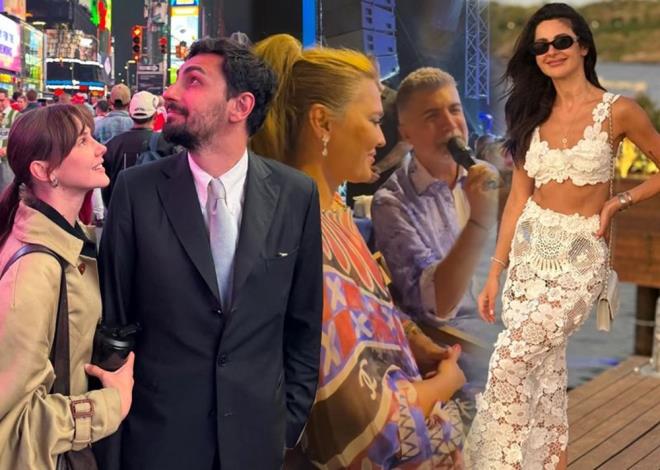 Burak Deniz, Demet Akaln, Alina Boz gibi nl isimler soluu tatilde ald. te nllerin tatil keyfi...