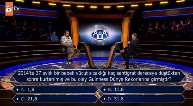 Ancak seyirci jokerine ramen yant vermekte zorlanan yarmac, ekilme kararyla herkesi artt.