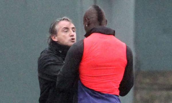 Roberto Mancini & Mario Balotelli