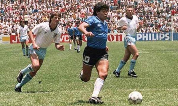 Diego Armando Maradona & Terry Butcher
