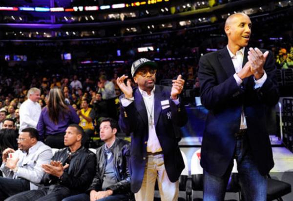 Reggie Miller & Spike Lee
