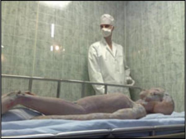 Kaza yeri karantinaya alnr, enkazn tm paralar topland ve uakla ABD 8. Hava Kuvvetleri Komutanl'na gnderilerek burada kamuoyundan sakland.