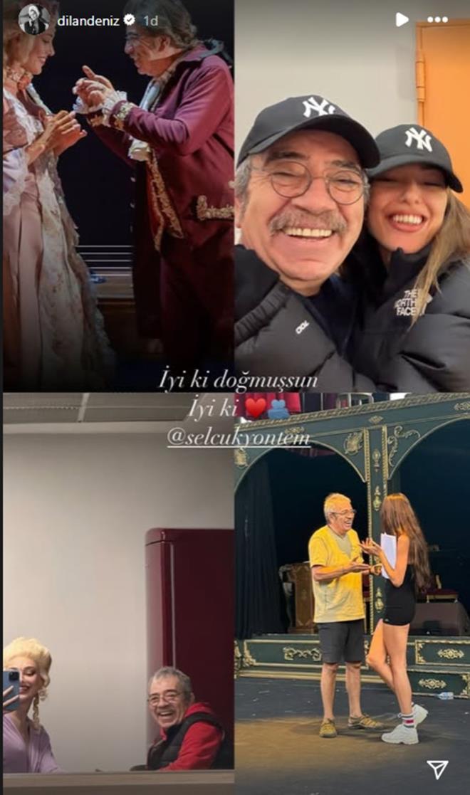 Yntem ile Amadeus adl tiyatro oyununda rol alan Dilan iek Deniz yapt paylamda "yi ki domusun, iyi ki." ifadelerini kulland.