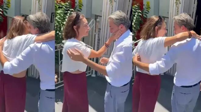 "EKMLER PAZAR GN BALIYOR"    nl oyuncu, Bingl ile birbirlerine sarldklar an  "Sevgili Aya ile tekrar birlikte alacamz rendikten sonra irkette ilk karlamamz hayrlsyla pazar gn ekimlerimiz balyor" notuyla yaynlad.