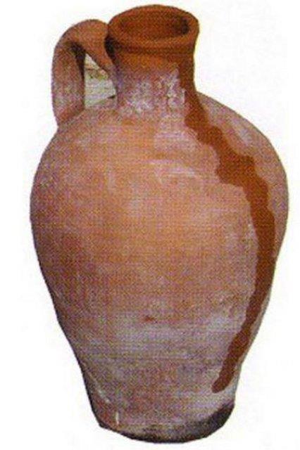 Gelin eve girerken testi krmak.