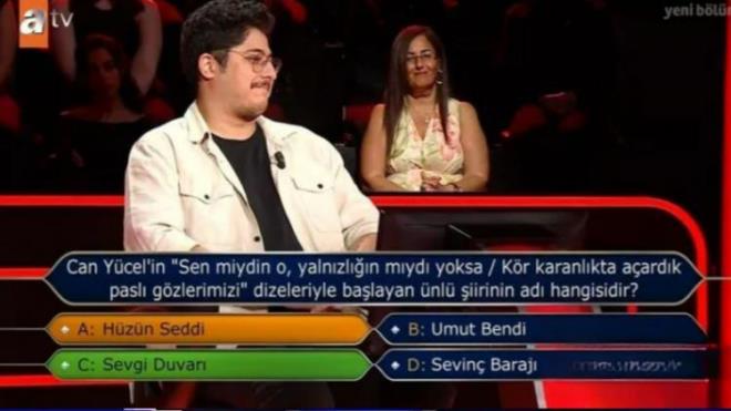 Elenen yarmac, "Getiimiz gn bir rya grdm. Seyirci joker hakkn kullanp eleniyordum. Ryamda grdm gibi oldu" ifadelerini kulland.